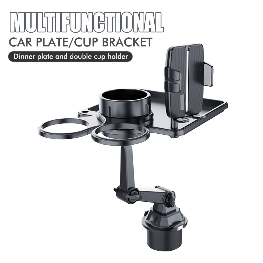 Golf Equipment Holder - Car Dual Cup Holder Expander With