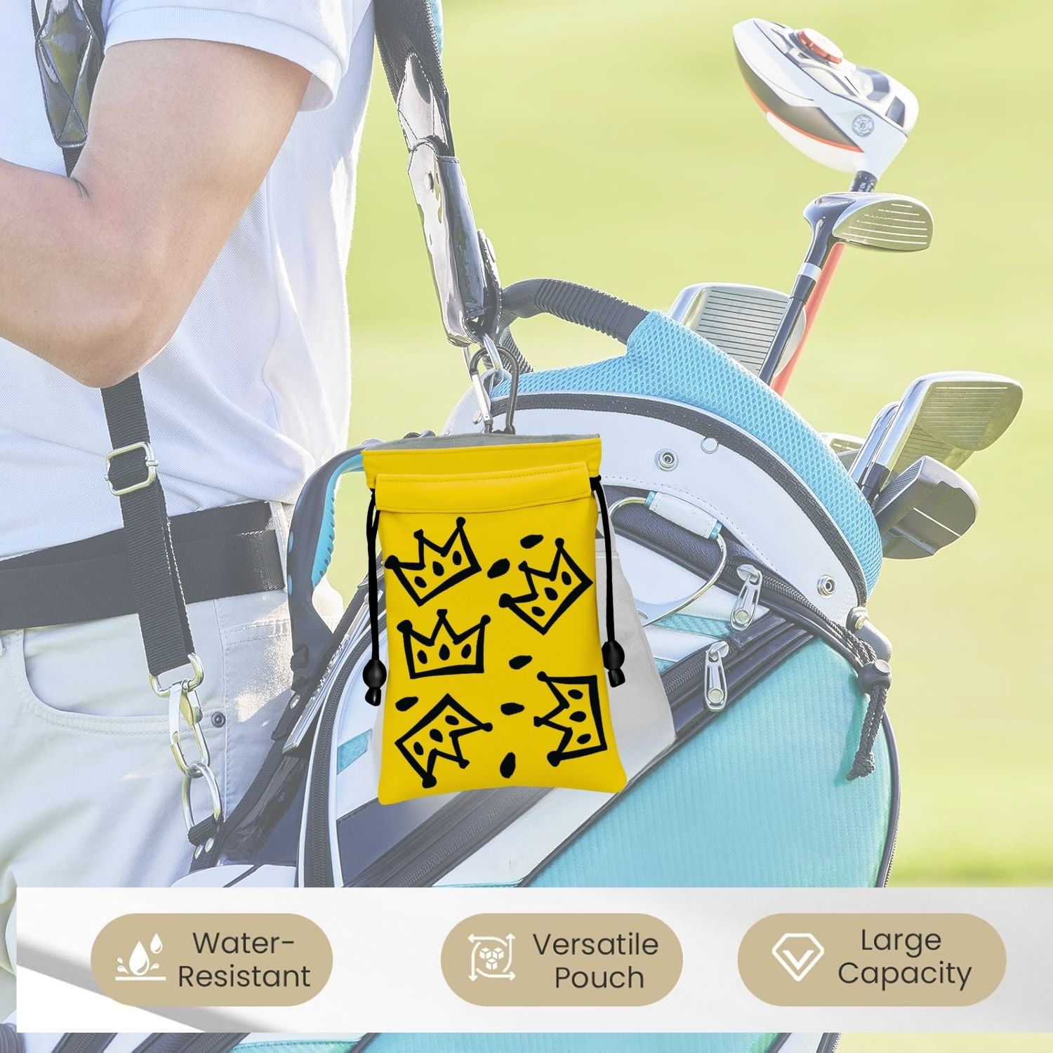 Crown Golf Valuable Item Bag,  - Golf Equipment Holder review and price