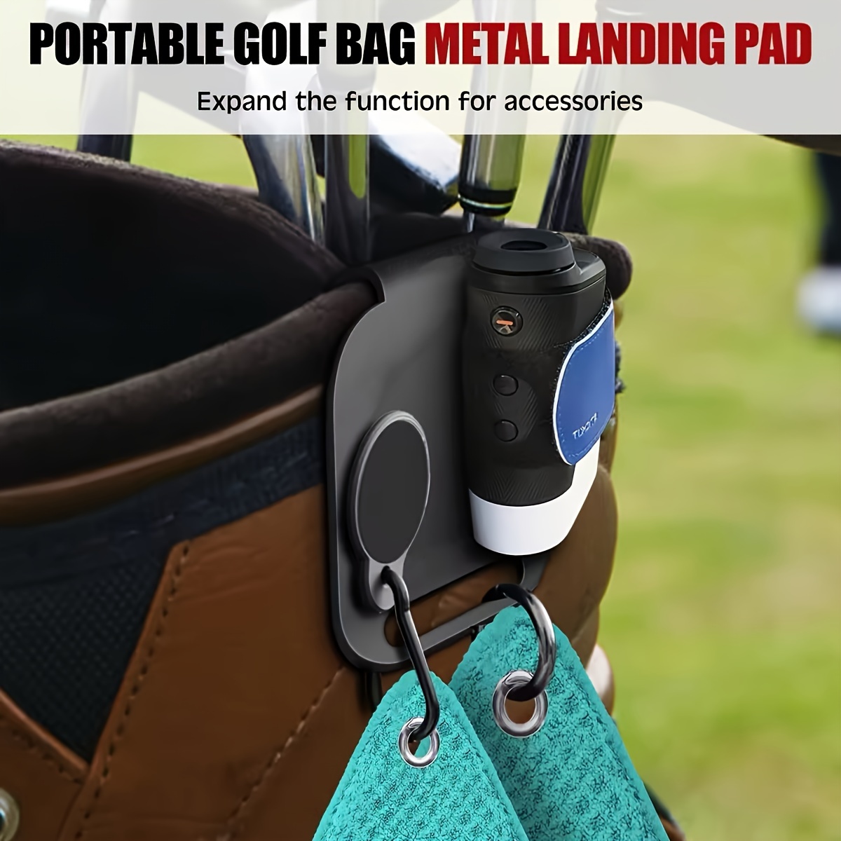 Magnetic Golf Bag Landing Pad（ - Golf Equipment Holder review and price