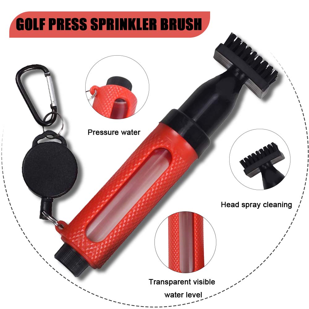 Golf Club Cleaning Brush with  - Golf Equipment Holder review and price