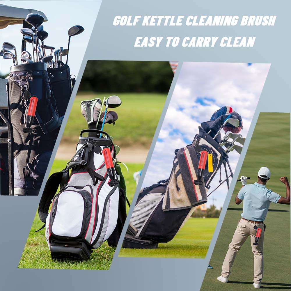 Golf Club Cleaning Brush with  - Golf Equipment Holder review and price