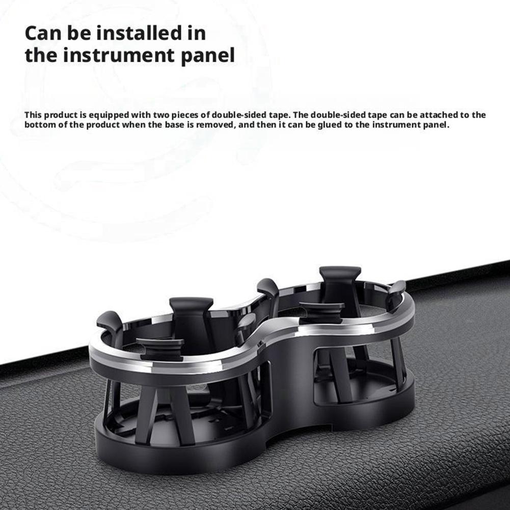 Universal 2‑in‑1 Car Double Cu - Golf Equipment Holder review and price